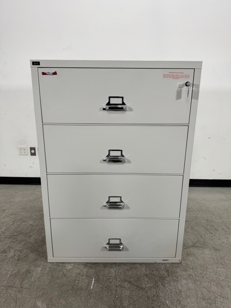 Image of FireKing 4 Drawer Fire Safe Filing Cabinet